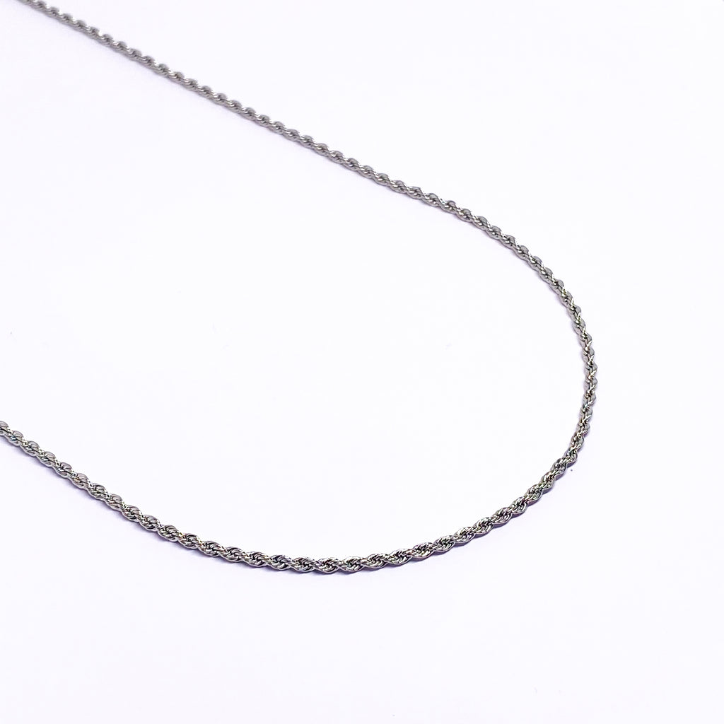 2mm Rope Chain - Silver