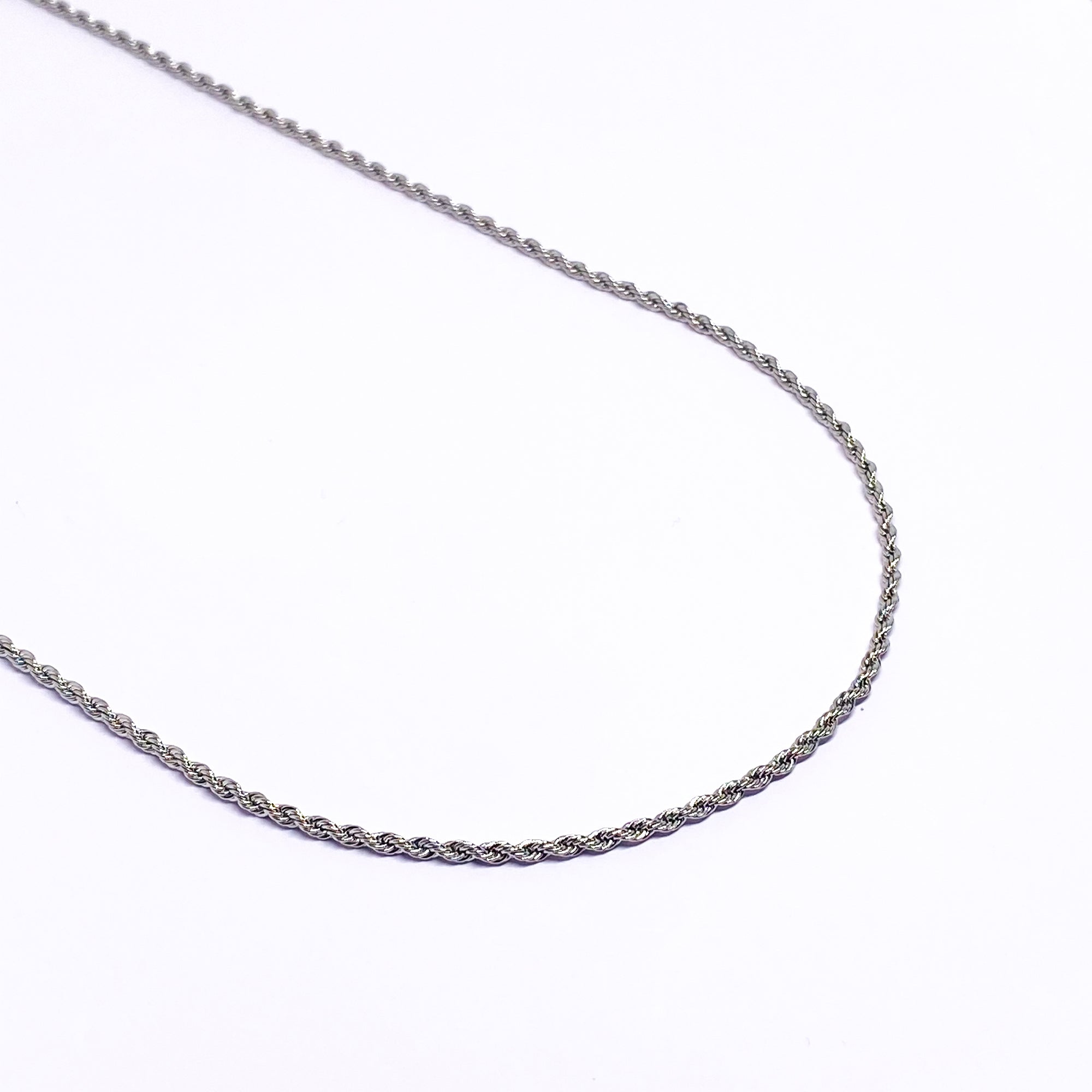 2mm Rope Chain - Silver