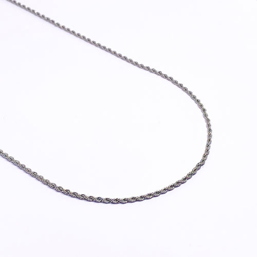 2mm Rope Chain - Silver