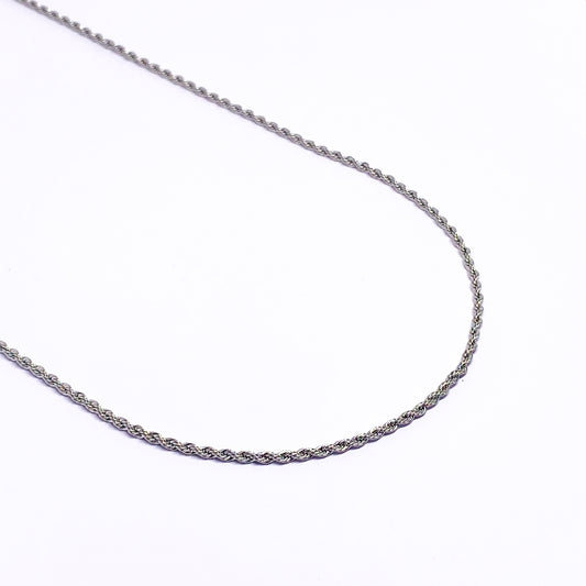 2mm Rope Chain - Silver