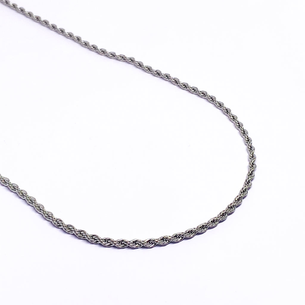 3mm Rope Chain - Silver