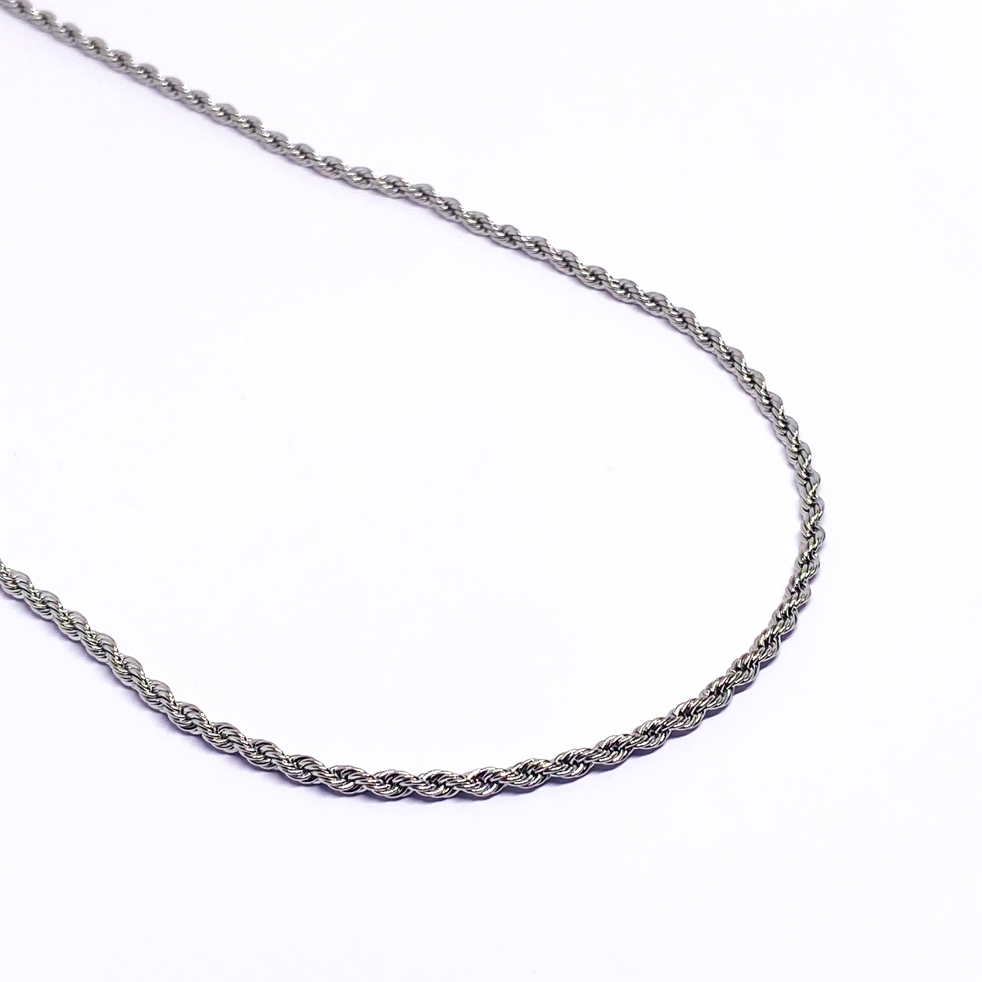 3mm Rope Chain - Silver