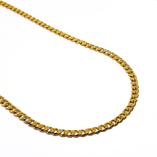5mm Miami Cuban Chain - Gold