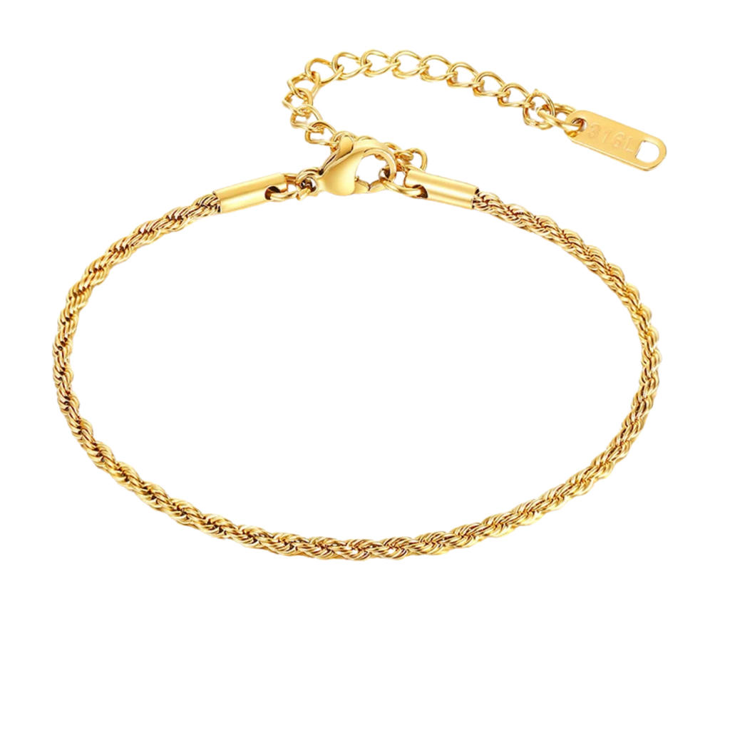Rope Bracelet - Gold