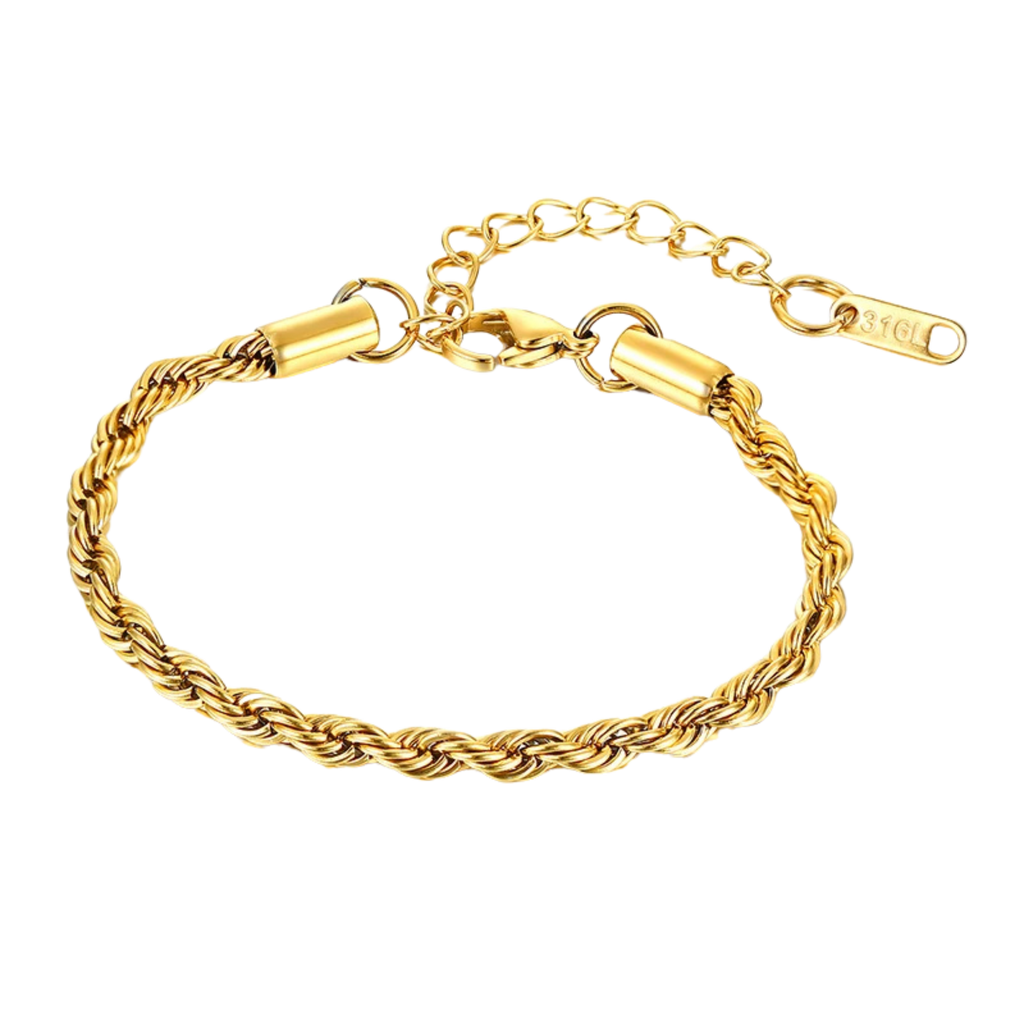 Rope Bracelet - Gold