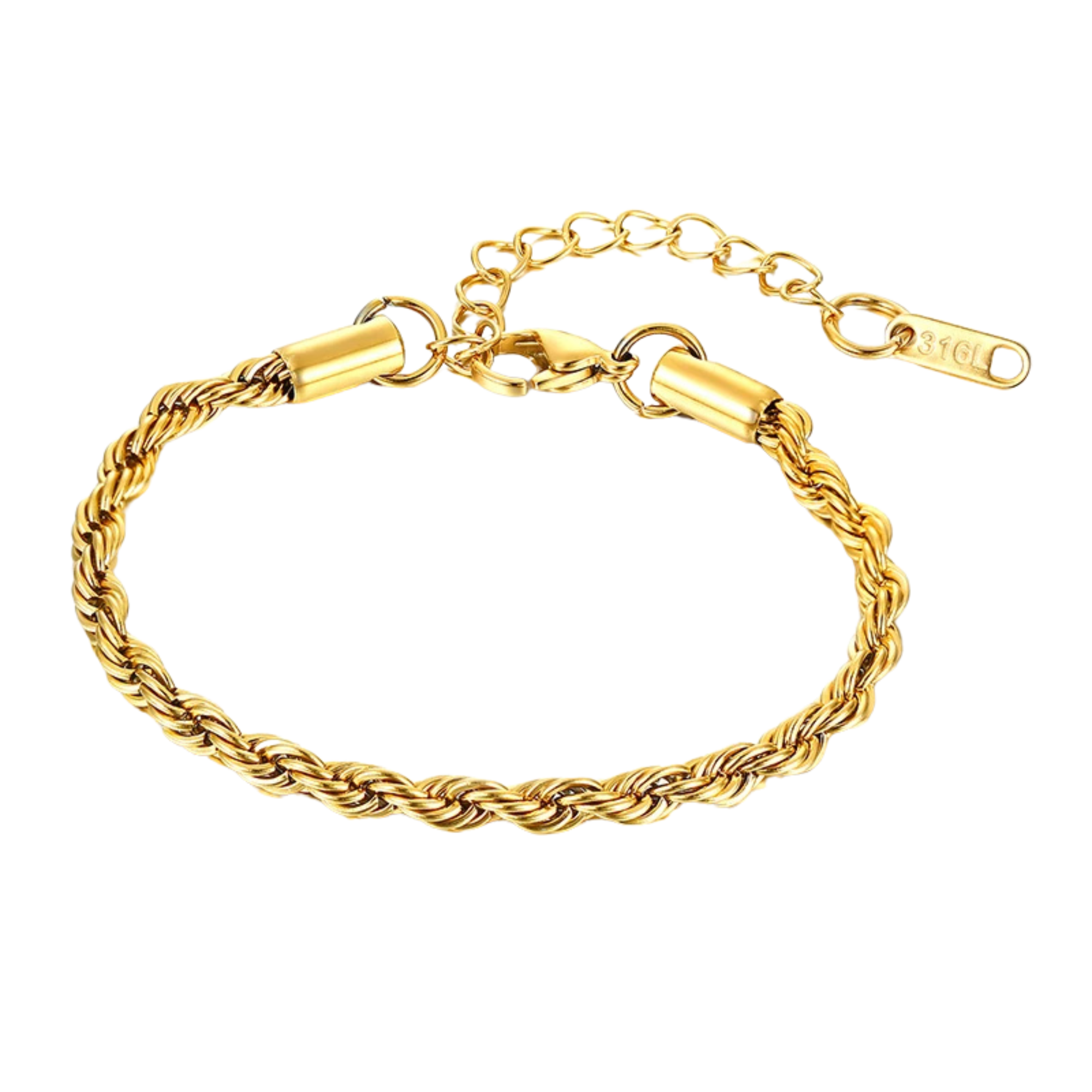 Rope Bracelet - Gold