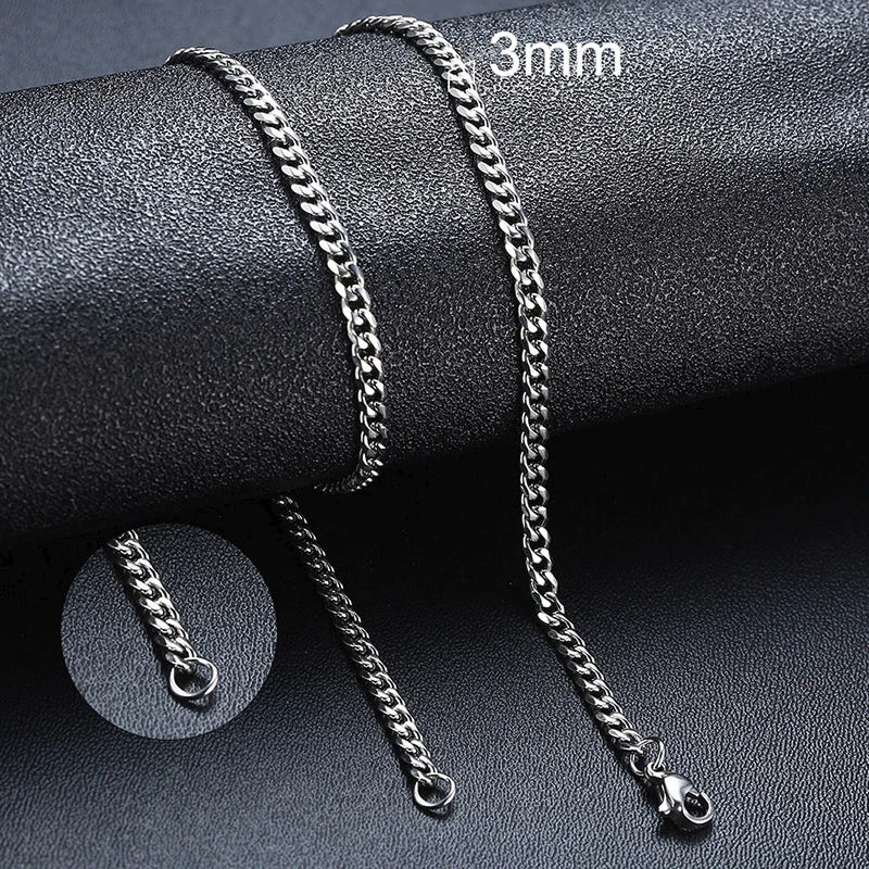 3mm Miami Cuban - Silver