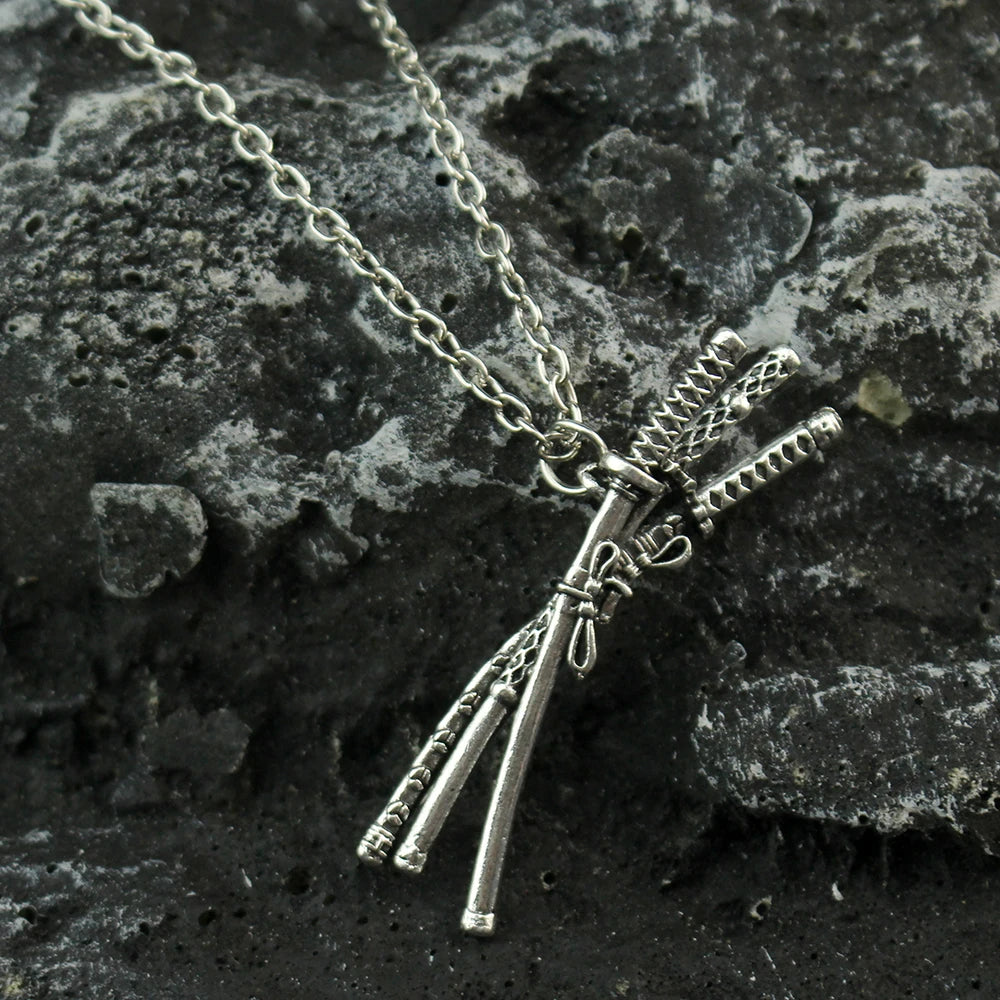 Zoro's Blades Pendant - Silver